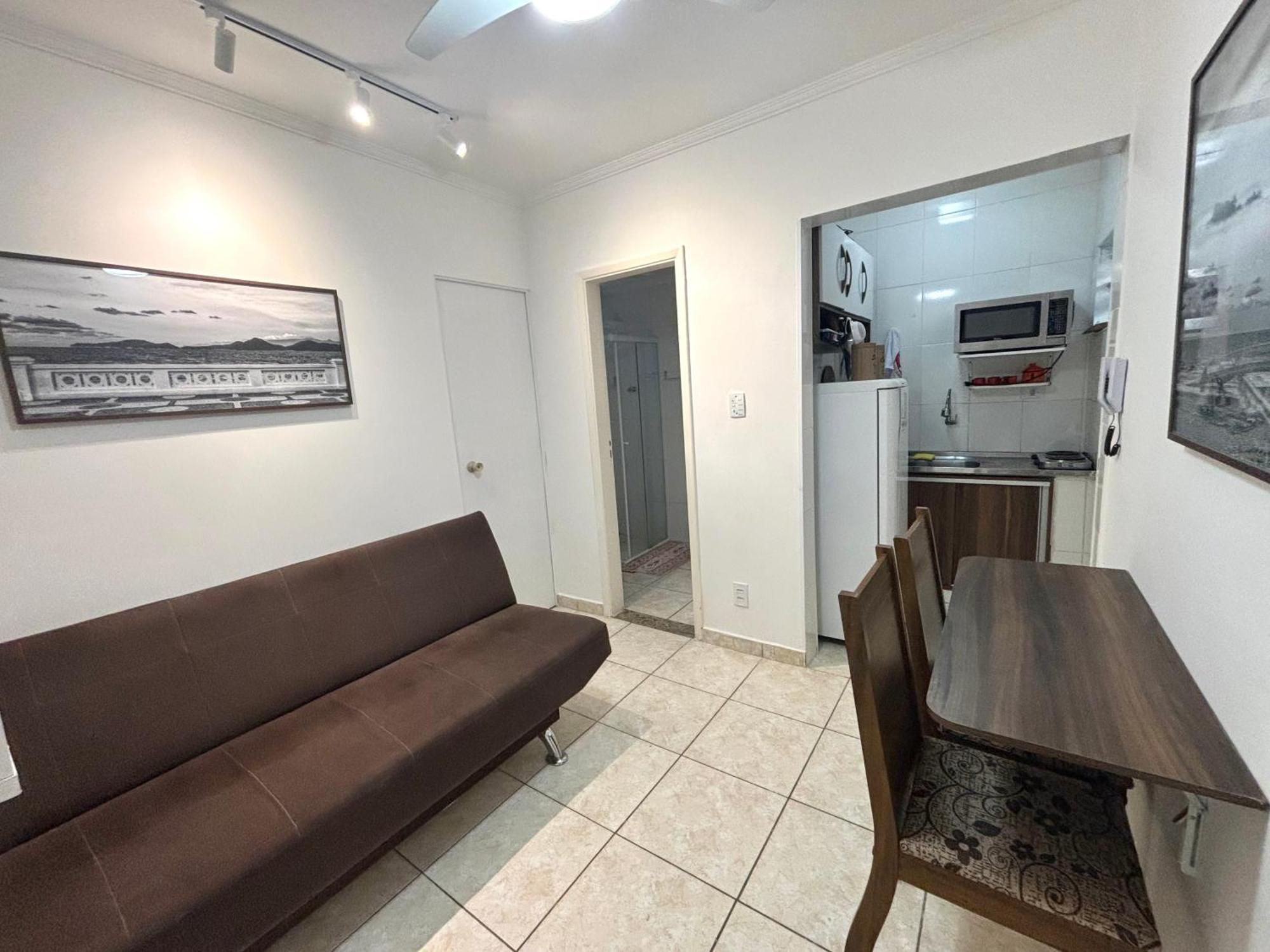 Lindo Apto Pe Na Areia Santos  Exterior photo